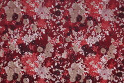 Tissu Jean Paul Gaultier - Kyoto - rf: 3466.02 Grenat