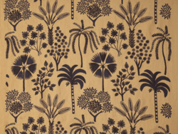 Tissu Pierre Frey - Les Marquises - rf: F3741.002 Havane