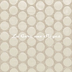 Tissu Casamance - Fifties - rf: 4769.0159 Neige poudre