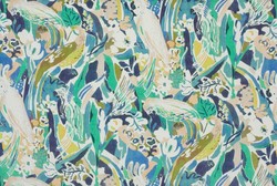 Tissu Pierre Frey - Le Chant de Tidore - rf: F3252.002 Jungle