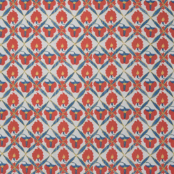 Tissu Jim Thompson - Poppy Field - rf: J2261/003 Red