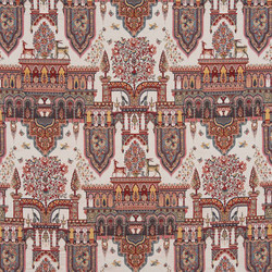 Tissu Braqueni - Le Palais imprial - rf: B7597.001 Multicolore