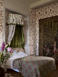 Tissu Braqueni - Rayure Petits Appartements de la Reine - rf: B7651.001 Jouy