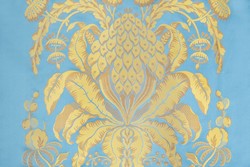 Tissu Tassinari & Chtel - Les Ananas - rf: 1508.01 Bleu