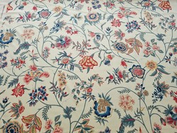 Tissu Braqueni - Saint Lger - rf: B1851.002 Bleu Rose ( toute laize )
