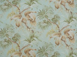 Tissu jim Thompson - Palm Leaves - rf: 3981.002 Pale Aqua