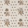 Tissu Braqueni - Coulonges - rf: B7659.002 Mandarine