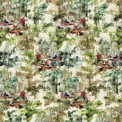 Tissu Rubelli - Djeuner sur l'herbe - rf: 30413.002 Verde