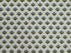 Tissu Jim Thompson - Mazan - rf: J2445.002 Blue & Green