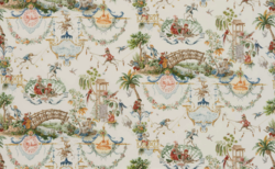 Tissu Le Manach - La Singerie - rf: L4552.001 Original