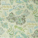 Tissu Jim Thompson - Eighty Days - rf: J2259.001 Mineral