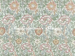 Tissu William Morris - Pink & Rose - rf: 222532 Eggshell/Rose