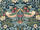 Tissu Morris & Co - Strawberry Thief Velvet - rf: 236932 ( dtail )