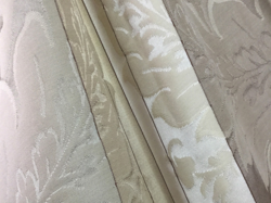 Tissu Quenin - Lancelot - rf: 4214.02 Argent