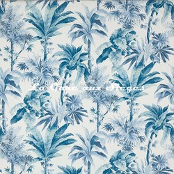 Tissu Manuel Canova - Malacca - rf: M4069.01 Ciel