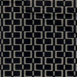 Tissu Casamance - Analogie - rf: 1057.0253 Noir