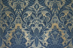 Tissu Tassinari & Chtel - Monceau - rf: 1703.02 Bleu