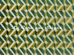 Tissu Jim Thompson - Syncopation - rf: J3813/003 Vert