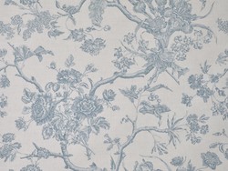 Tissu Braqueni - Chantonnay - rf: B7691.003 Bleu tendre