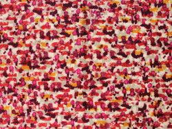 Tissu Casamance - Distinction - rf: 3819.0188 Magenta/Orange ( dtail )
