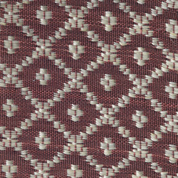 Tissu Le Crin - Nircel 204 - rf: C0204.052 Rouge Ivoire
