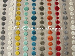 Tissu Deschemaker - Sao Paulo - rf: 3029.3868 Multicolore