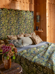 Tissu Pierre Frey - Harcourt - r�f: F4073.003 Paon