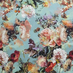 Tissu Jean Paul Gaultier - Botanique - rf: 3459.01 Bleuet