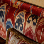 Tissu Manuel Canovas - Kerala Velours - rf: M4185.001 Brique
