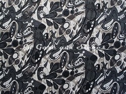 Tissu Casal - Pop'Art - rf: 12839.60 Multi argent
