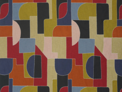 Tissu Jim Thompson - Space Market - rf: J2415.002 Jewel Tones