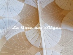 Tissu Lelivre - Flabella - rf: 3282.01 Naturel ( dtail )