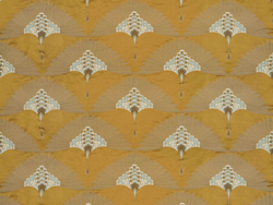 Tissu Jim Thompson - Golden Fans - r�f: J4006.001 Gilded