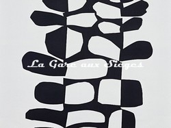 Tissu Pierre Frey - Surprise - rf: F3485.001 Noir et Blanc
