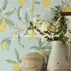 Papier peint William Morris - Lemon Tree ( dtail )