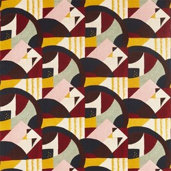 Tissu Zoffany - Abstract 1928 - rf: 322670 Multi
