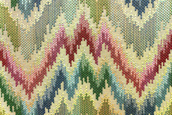 Tissu Chane Ducrocq - Poitou - rf: 3123.8342 Multicolore ( dtail )