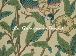 Papier peint William Morris - Bird & Pomegranate - rf: 212539 ( dtail )