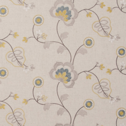 Tissu Clarke & Clarke - Chatsworth - rf: F0735/01 Acacia