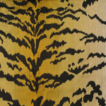 Tissu Nobilis - Velours Tiger - rf: 10496.35 Curry