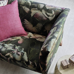 Tissu Zoffany - Countess - rf: 322661 Twilight