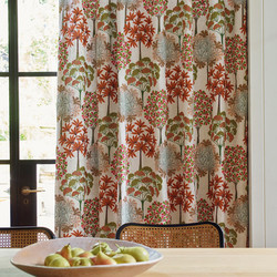 Tissu Jane Churchill - Baywood - rf: J0283.01 Red