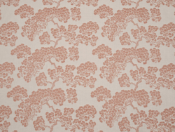 Tissu Jim Thompson - Bonsa� - r�f: J4005.004 Rose