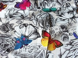 Tissu Osborne & Little - Butterfly Garden - rf: F6565.01 Multicolore