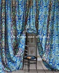 Tissu Pierre Frey - Ekaterina - rf: F3672.001 Azur