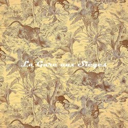 Tissu Manuel Canovas - Salvador Lin - rf: M4044.02 Cuir