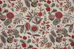 Tissu Quenin - Lonie - rf: 4271.01 Cornaline