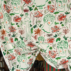 Tissu Rubelli - Rose Garden - rf: 30511.001 Multi