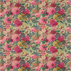 Tissu Sanderson - Rose and Peony - rf: 224422 Red