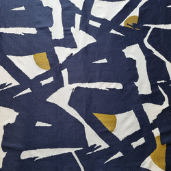 Tissu Zoffany - Rakugaki - rf: 333012 Ink/Tigers Eye